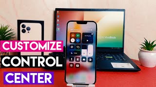 How to Customize Control Center on iPhone 13 Pro Max [upl. by Ithsav267]