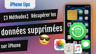 3 Solutions  Récupérer les données supprimées sur iPhone [upl. by Notreb]