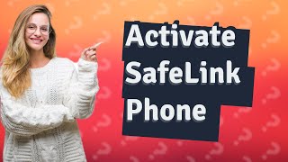 How do I activate my SafeLink phone with a new SIM card [upl. by Anelle]