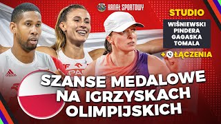 IGRZYSKA OLIMPIJSKIE PARYŻ 2024  ANALIZA SZANS MEDALOWYCH POLAKÓW  JANUSZ PINDERA I GOŚCIE [upl. by Sikram]