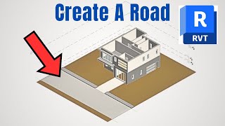 Revit Architecture Tutorial How To Model A Road [upl. by Draned651]