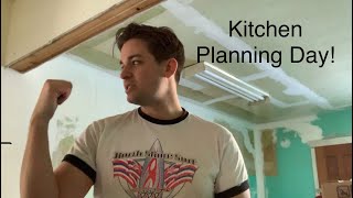 Part 9 The Potters House Kitchy Kitchen Planning A new antique kitchen [upl. by Odelet550]