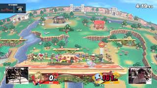 Marss yells at Collision 2019 crowd gets up and leaves match houseof3000 Super Smash Bros Ultima [upl. by Akiwak]