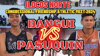 BANGUI VS PASUQUIN  CFAM 2024 ILOCOS NORTE GAME HIGHLIGHTS [upl. by Chesna12]