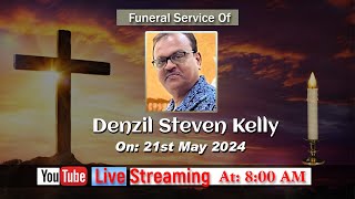 Funeral Service Of quotDenzil Steven Kellyquot [upl. by Anrat]