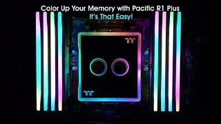 Pacific R1 Plus DDR4 Memory Lighting Kit [upl. by Enirak735]