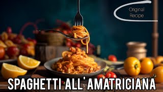 AMATRICIANA quot Ricetta Originale quot [upl. by Coady]