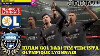 OLYMPIQUE LYONNAIS VS FRONTALE KAWASAKI  EFOOTBALL 2024 efootball [upl. by Kreitman]