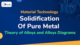 Solidification Of Pure Metal  Theory of Alloys and Alloys Diagrams  Material Technology [upl. by Aileduab]