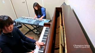 LOL ost Champion Select pianoampKeyboard coverPiachocolat [upl. by Atinomar384]