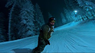 Borovets Night Ski  Night Skiing  Borovets Night Snowboarding  Night Ski Bulgaria  Salvaquest [upl. by Gage]