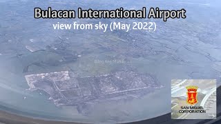 Bulacan International Airport Land Reclamation work view from sky update May2022 [upl. by Siraved]