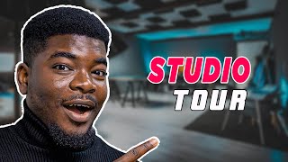 I Toured Fisayo Fosudos 50000 Youtube Studio  Nigerias most expensive Youtube Studio [upl. by Rushing]