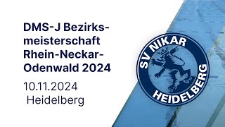 DMSJ Bezirksmeisterschaft RheinNeckarOdenwald 2024 [upl. by Llennehc302]