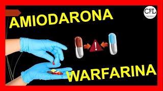 ⚠️AMIODARONA y WARFARINA⚠️  INTERACCION FARMACOLOGICA 😲 INFORMACION COMPLETA☑️ [upl. by Bergwall]