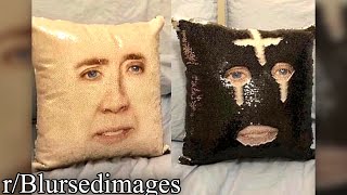 rBlursedimages  nic cage aint lookin too good [upl. by Asetal]