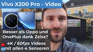 Vivo X200 Pro Video Test [upl. by Reywas]