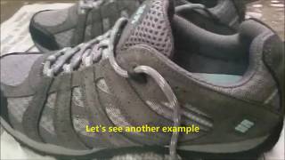 How to spot original Columbia shoes production date [upl. by Hibbert]