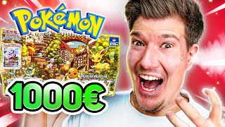 10€ VS 1000€ Pokémon Box Opening eskaliert KOMPLETT [upl. by Retlaw]