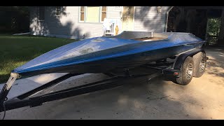 Hydrostream Viking Restoration Part 1 hull rebuild [upl. by Malina]