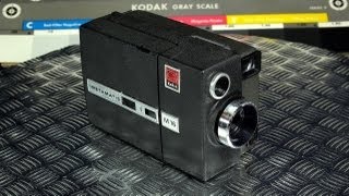 Eastman Kodak Instamatic M16 Movie Camera Vintage Super 8 Made in USA 1967  1969 [upl. by Nylek]