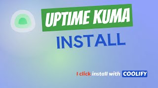 How To Install Uptime Kuma With One Click [upl. by Ahsito]