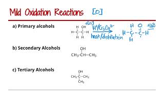 Mild Oxidation Reactions  Organic Chemistry [upl. by Arinaj289]