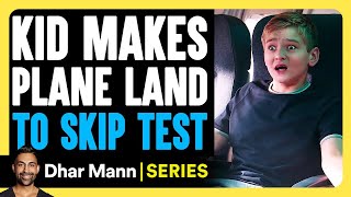 Mischief Mikey S1 E03 Kid Makes Plane Land To Skip Test  Dhar Mann Studios [upl. by Ecire]