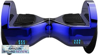 Hover1 Ultra Electric Hoverboard 7MPH Top Speed 12 Mile Range 500W Review [upl. by Ibrad]