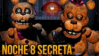 JUGANDO LA NOCHE 8 SECRETA DE FNAF 2 DELUXE EDITION [upl. by Cirderf]