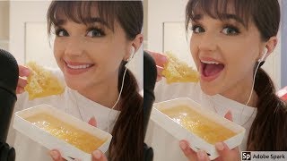 ASMR  Trying Honeycomb again [upl. by Ariaek207]