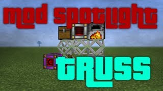 Truss Mod  RedPower 2 Like Frames  Minecraft Mod for 164 and 152 Spotlight [upl. by Sansone648]