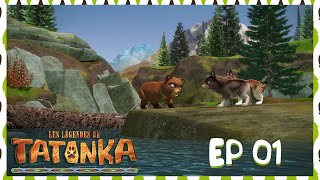 Tatonka en Français 🐺 EP 01  La rivière vide 🏞️ Dessin animé [upl. by Syhr]