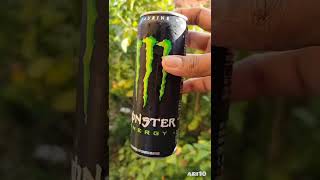 Correct way to open Monster Energy Drink can shorts monster [upl. by Atteuqaj317]