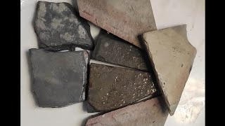 Wet slate stones cleaning video🎥SatisfyingscrapingSeller Sayad Shabaz 76972268838989974414 [upl. by Akenn658]