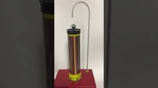 Eisco Labs Tesla Coil Demonstration  PH0841 [upl. by Sherar772]