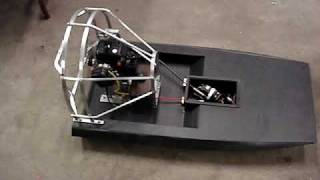 First run RC Airboat quotVelocityquot [upl. by Corey]