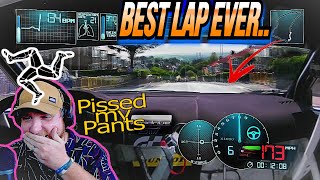 NASCAR Fan Reacts to Onboard Subaru WRX STI Isle of Man TT RECORD [upl. by Alphonse]