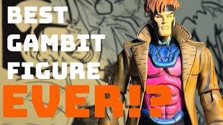 Best Gambit Figure EVER Mondo Gambit X Men the Animated Series timed edition Review [upl. by Ainehta97]