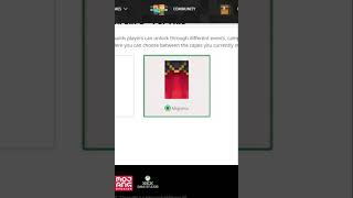 How to get the Migrator Cape in Minecraft shorts [upl. by Oinegue823]