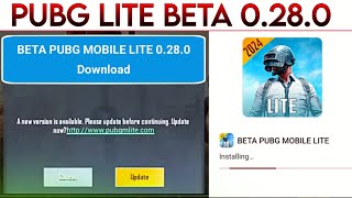 Finally ✅ Pubg Lite 0280 Update  Pubg Lite New Update 0 Mb  New Update Pubg Lite  Pubg L Update [upl. by Felita865]