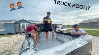 Truck pool spring break Texas boyz vlog 3 [upl. by Cir948]