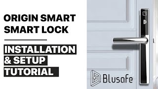 Blusafe Origin Smart  Installation and Setup Video [upl. by Arayk608]