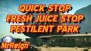 RAGE 2  Quick Stop  Fresh Juice Stop  Pestilent Park  All Storage Containers amp Data Pads [upl. by Marieann]