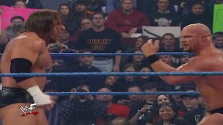 Stone Cold amp HHH Vs Kurt Angle amp Booker T Part 2 [upl. by Nevyar]