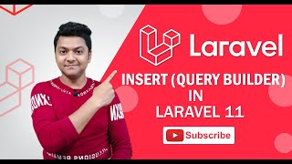 Query Builder Insert Data in Laravel 11  Laravel Tutorial in Hindi [upl. by Gerson]