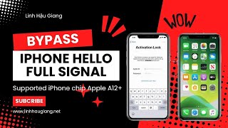 iREMOVAL PRO  Bypass iPhone Hello Full Signal Supported iPhone Chip Apple A12 iremovalpro [upl. by Fairleigh]