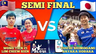 SF🇲🇾Wong Tien CiLim Chiew Sien VS 🇯🇵Yuichi ShimogamiSayaka Hobara🔥‼️Malaysiasuper100 [upl. by Isaacs547]