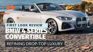 2025 BMW 4 Series Convertible Complete Review Luxury Performance and Tech Unveiled [upl. by Noyahs]