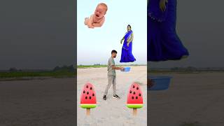 Flying Crying babies catching vs Dame tu cosita allen amp frog vs cute boudi  Funny😀 vfx magic video [upl. by Nolava]